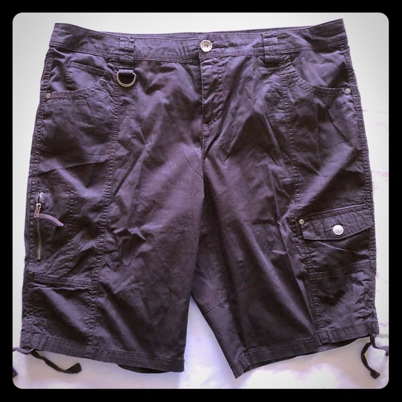 style & co cargo shorts
